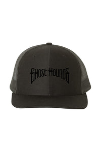 Black on Black Logo Trucker Hat