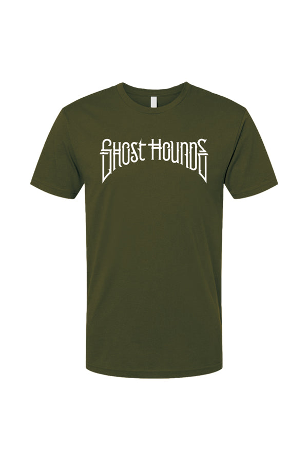 Logo Tee - Army Green  product by Ghost Hounds