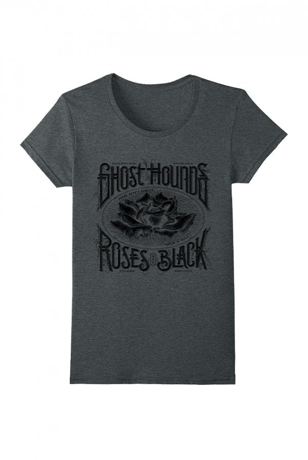 Roses are Black Tee - Ladies  product by Ghost Hounds
