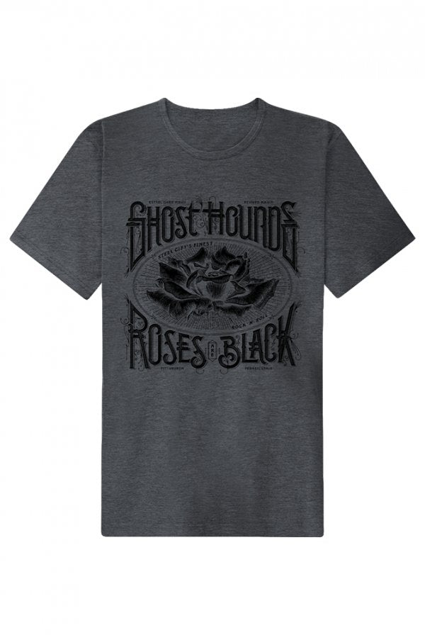 Roses are Black Tee - Mens product by Ghost Hounds